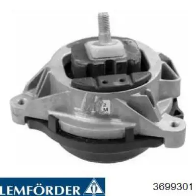 3699301 Lemforder Coxim (suporte) direito de motor