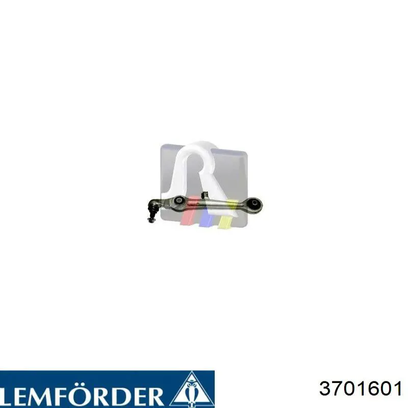 Compre 3701601 Lemforder Braço oscilante (tração) longitudinal inferior esquerdo de suspensão traseira