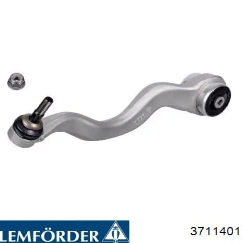 Compre 3711401 Lemforder Braço oscilante inferior esquerdo de suspensão dianteira