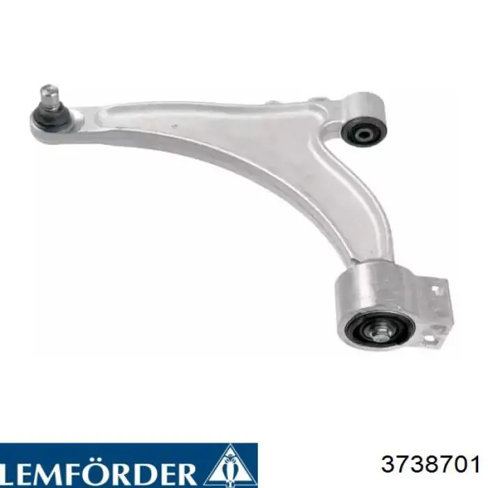 Braço oscilante inferior esquerdo de suspensão dianteira Lemforder 3738701 preço, a partir de 63,53 USD
