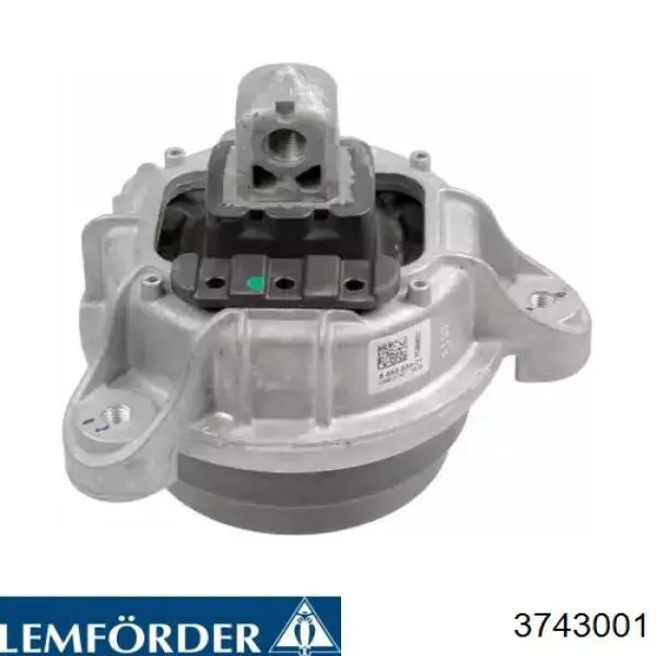 3743001 Lemforder Coxim (suporte) direito de motor