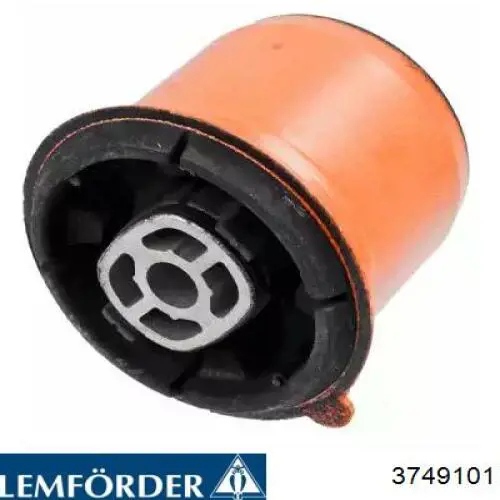 3749101 Lemforder Bloco silencioso de viga traseira (de plataforma veicular)