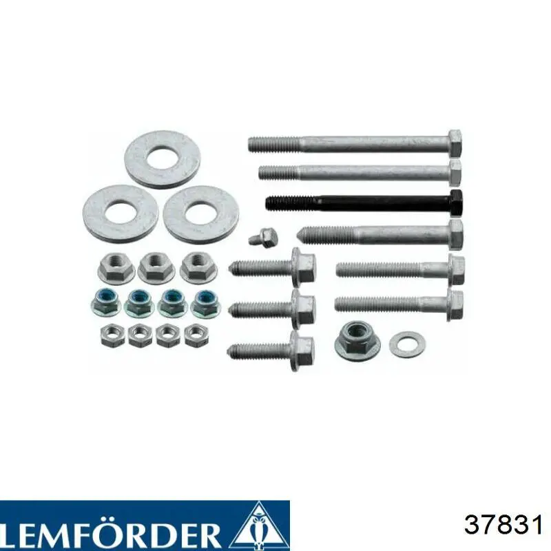 Parafuso de fixação do braço oscilante inferior traseiro, kit 37831 Lemforder