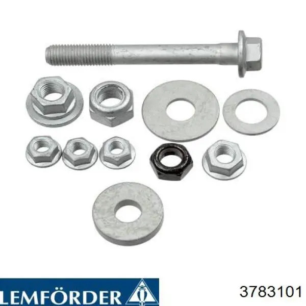 3783101 Lemforder Parafuso de fixação do braço oscilante inferior traseiro, kit