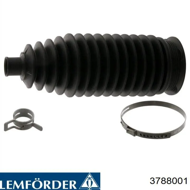 Bota de proteção do mecanismo de direção (de cremalheira) 37880 Lemforder