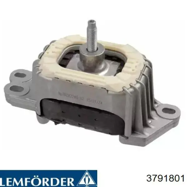 3791801 Lemforder Coxim (suporte) direito inferior de motor