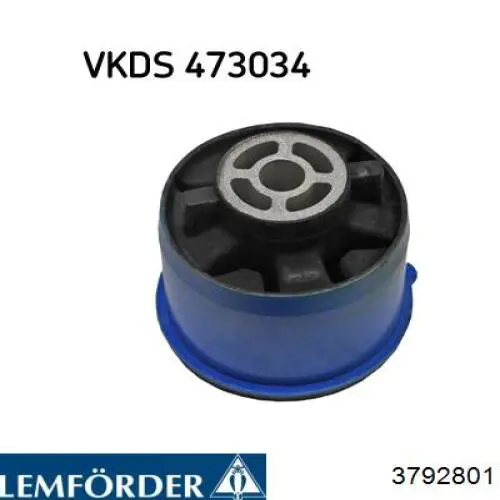 3792801 Lemforder Bloco silencioso de viga traseira (de plataforma veicular)