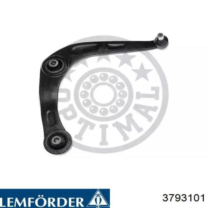 Compre 3793101 Lemforder Bloco silencioso dianteiro do braço oscilante inferior