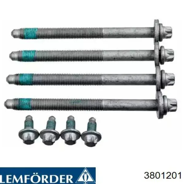 3801201 Lemforder Parafuso de fixação do braço oscilante inferior traseiro