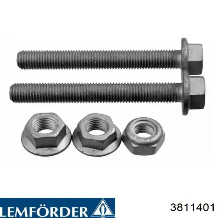 3811401 Lemforder Parafuso de fixação do braço oscilante superior traseiro, interno