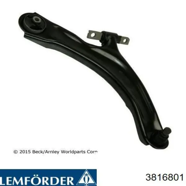 Compre 3816801 Lemforder Braço oscilante inferior direito de suspensão dianteira