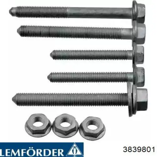3839801 Lemforder Parafuso de fixação de braço oscilante dianteiro, inferior