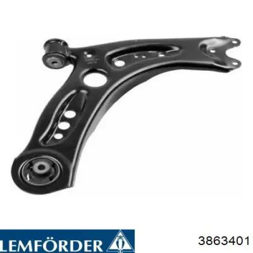 Braço oscilante inferior direito de suspensão dianteira Lemforder 3863401 preço, a partir de 68,95 USD