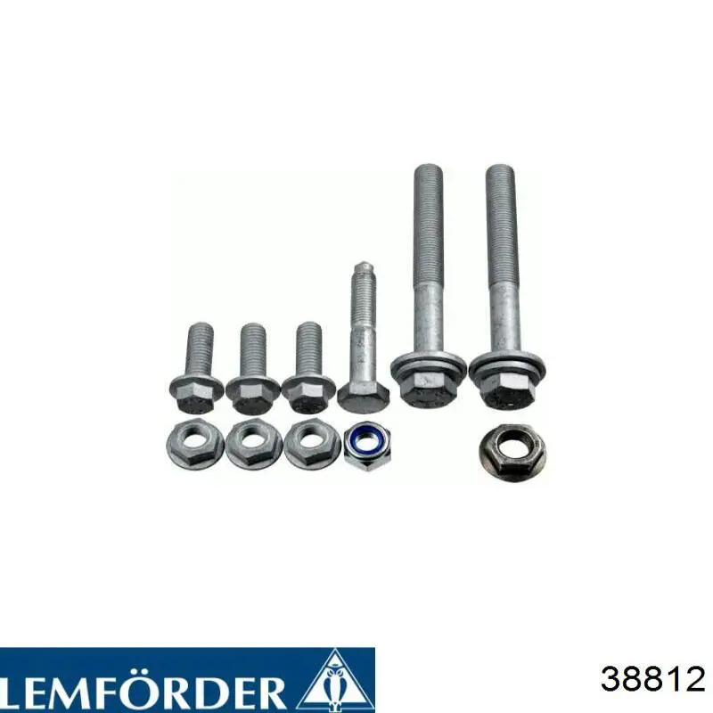 Parafuso de fixação do braço oscilante superior traseiro, kit Lemforder 38812 preço, a partir de 48,84 USD