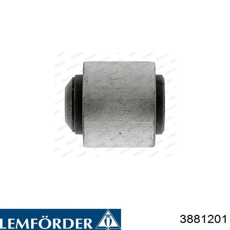 Parafuso de fixação do braço oscilante superior traseiro, kit 38812 Lemforder