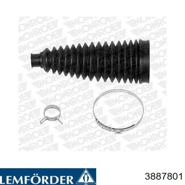 Bota de proteção do mecanismo de direção (de cremalheira) Lemforder 3887801 preço, a partir de 12,52 USD