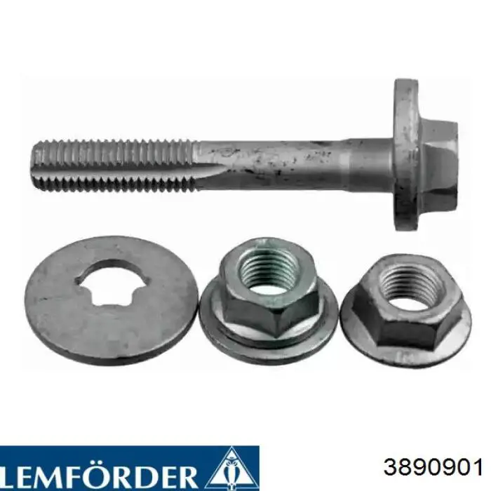 3890901 Lemforder Parafuso de fixação do braço oscilante superior traseiro, interno