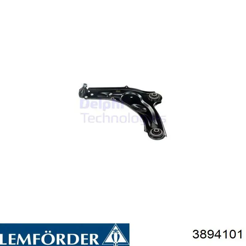 Compre 3894101 Lemforder Braço oscilante inferior direito de suspensão dianteira