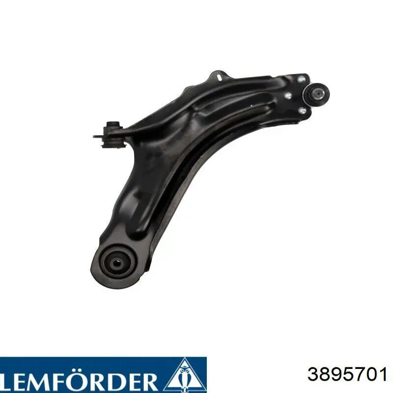 3895701 Lemforder Braço oscilante inferior esquerdo/direito de suspensão dianteira