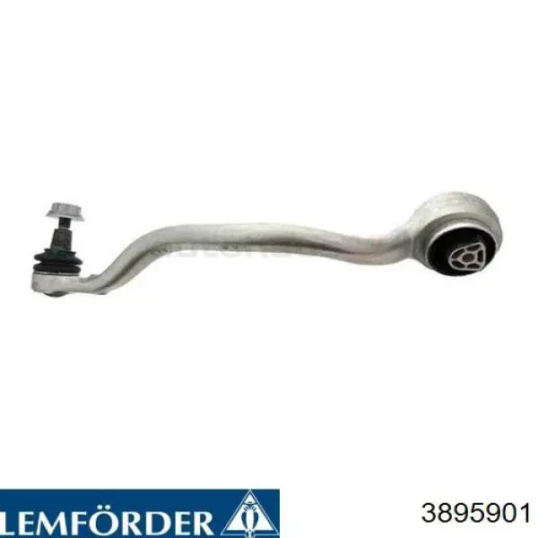 3895901 Lemforder Braço oscilante inferior direito de suspensão dianteira