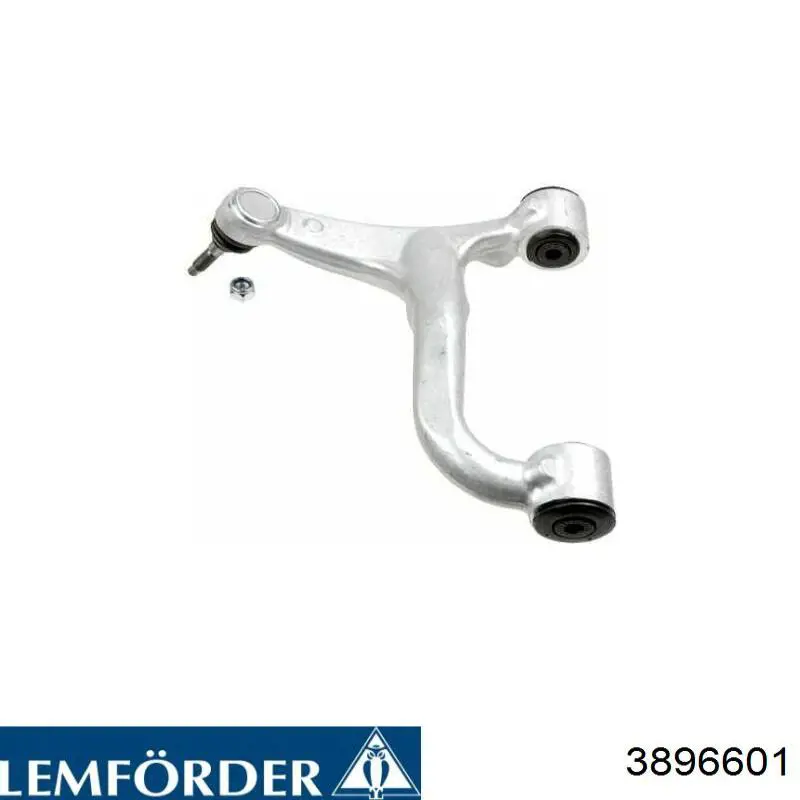 3896601 Lemforder Braço oscilante inferior esquerdo de suspensão dianteira