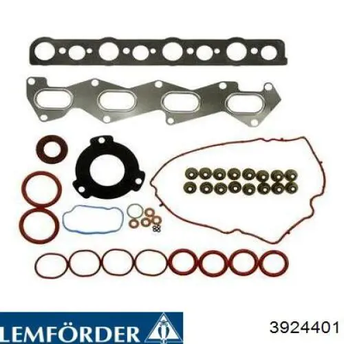 3924401 Lemforder Braço oscilante inferior esquerdo/direito de suspensão dianteira