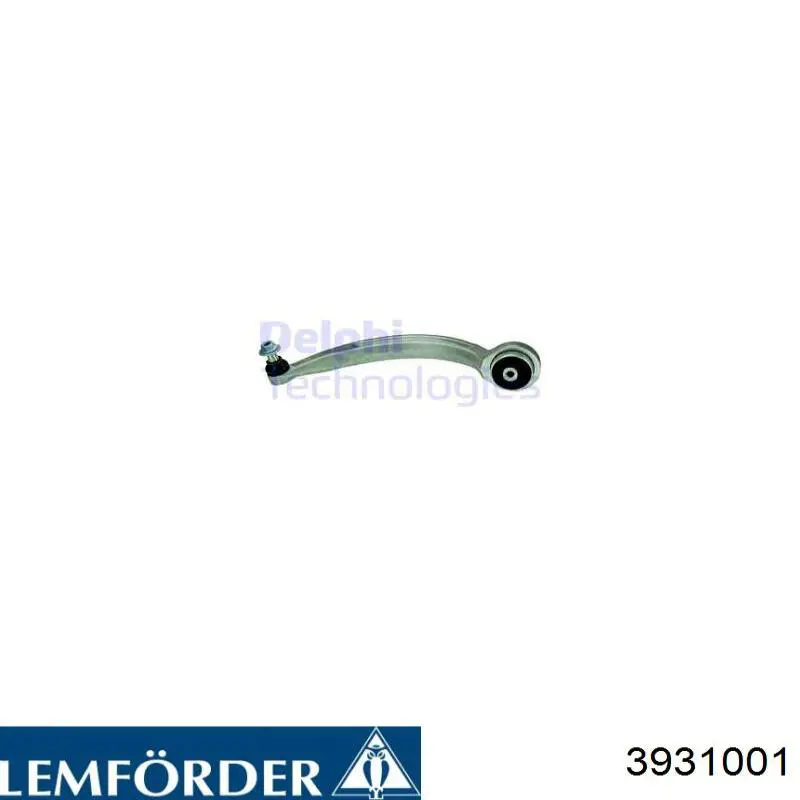 3931001 Lemforder Braço oscilante inferior esquerdo de suspensão dianteira