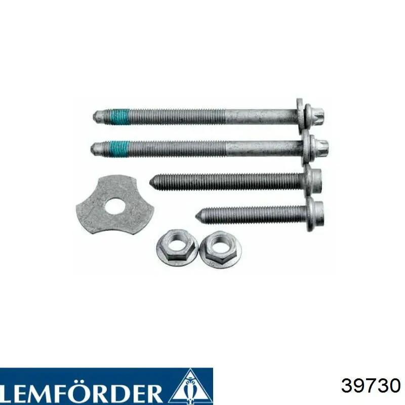 39730 Lemforder Parafuso de fixação do braço oscilante superior traseiro, kit