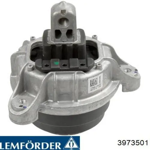 3973501 Lemforder Coxim (suporte) direito de motor