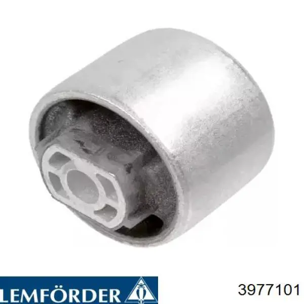3977101 Lemforder Bloco silencioso dianteiro de braço oscilante traseiro longitudinal