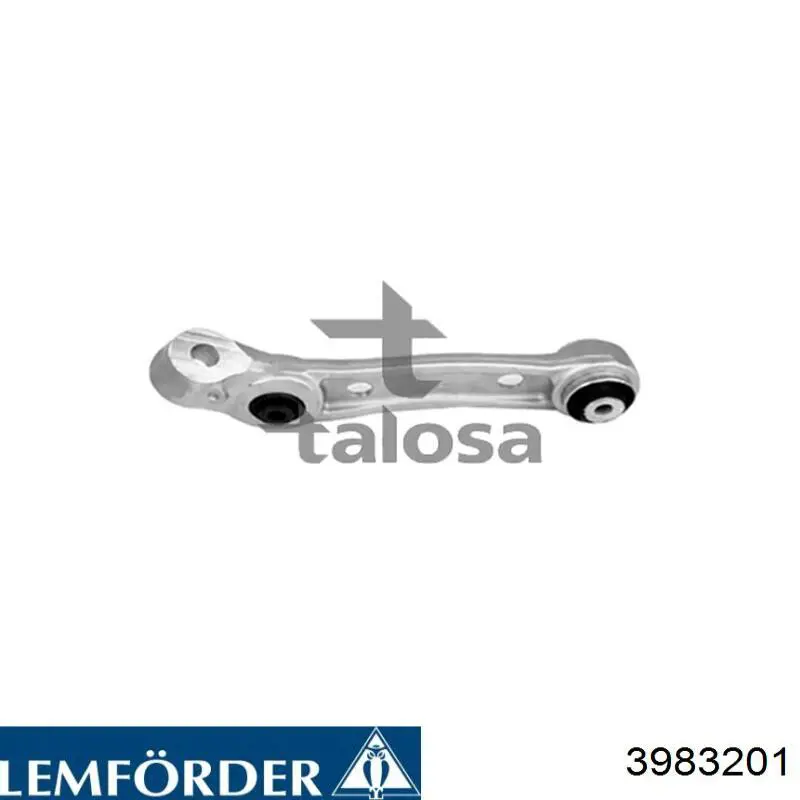 3983201 Lemforder Braço oscilante inferior direito de suspensão dianteira