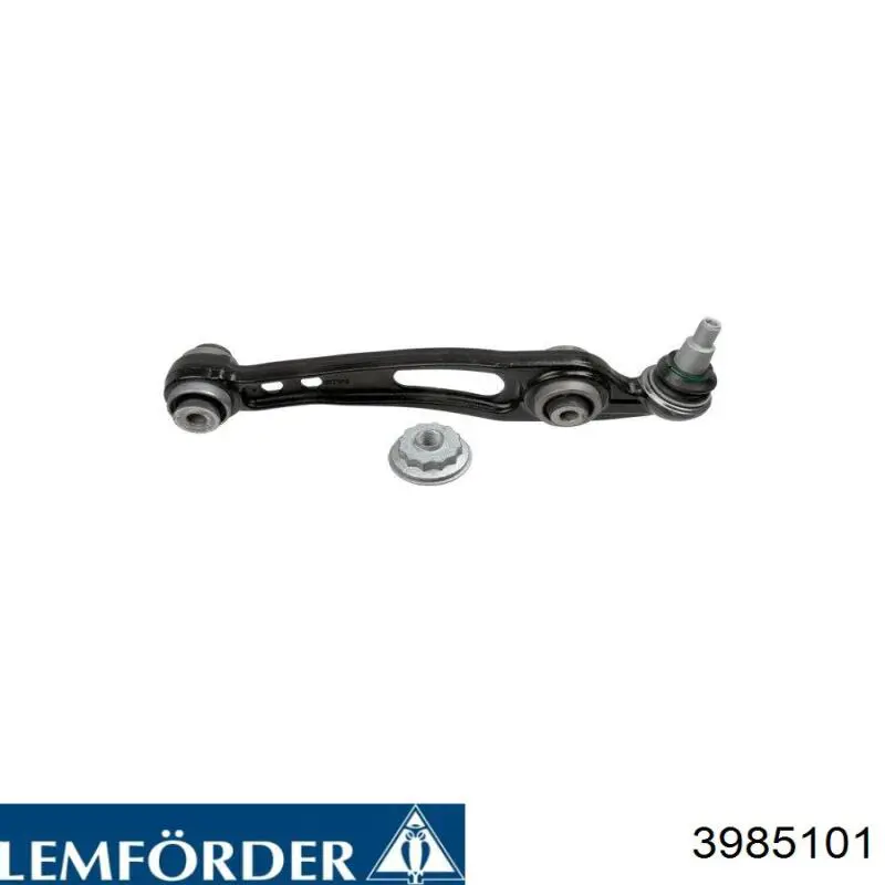 3985101 Lemforder Braço oscilante inferior esquerdo de suspensão dianteira