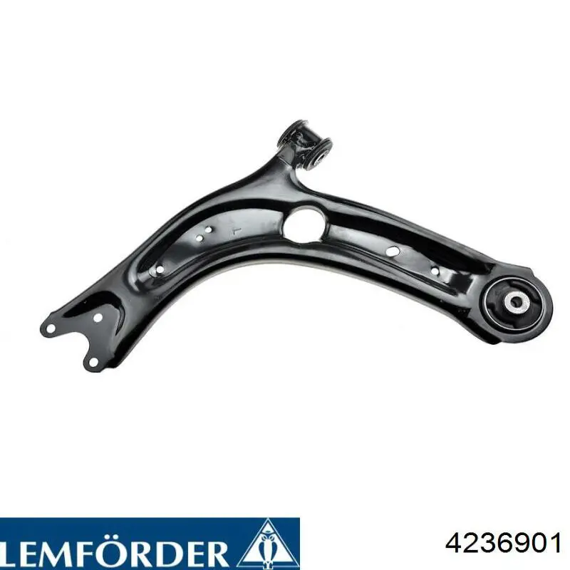 4236901 Lemforder Braço oscilante inferior esquerdo de suspensão dianteira