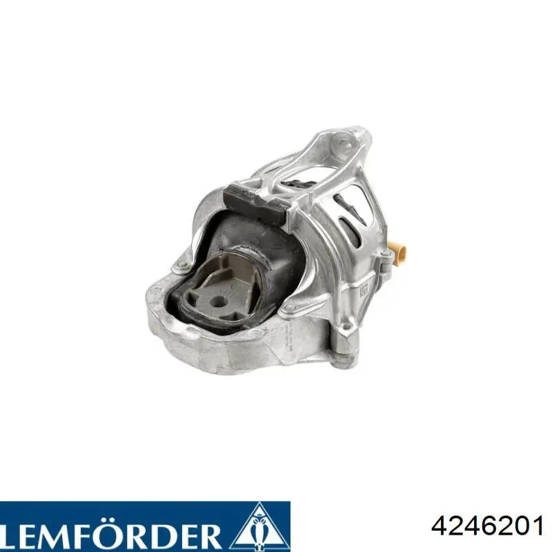 4246201 Lemforder Coxim esquerdo de transmissão (suporte da caixa de mudança)