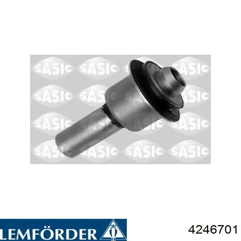 4246701 Lemforder Bloco silencioso (coxim) de viga dianteira (de plataforma veicular)