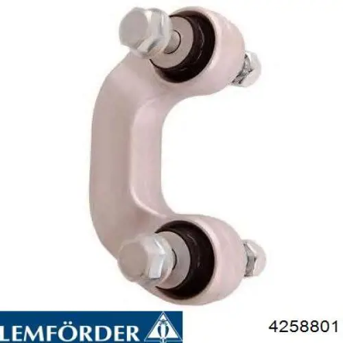 4258801 Lemforder Braço oscilante inferior esquerdo de suspensão dianteira
