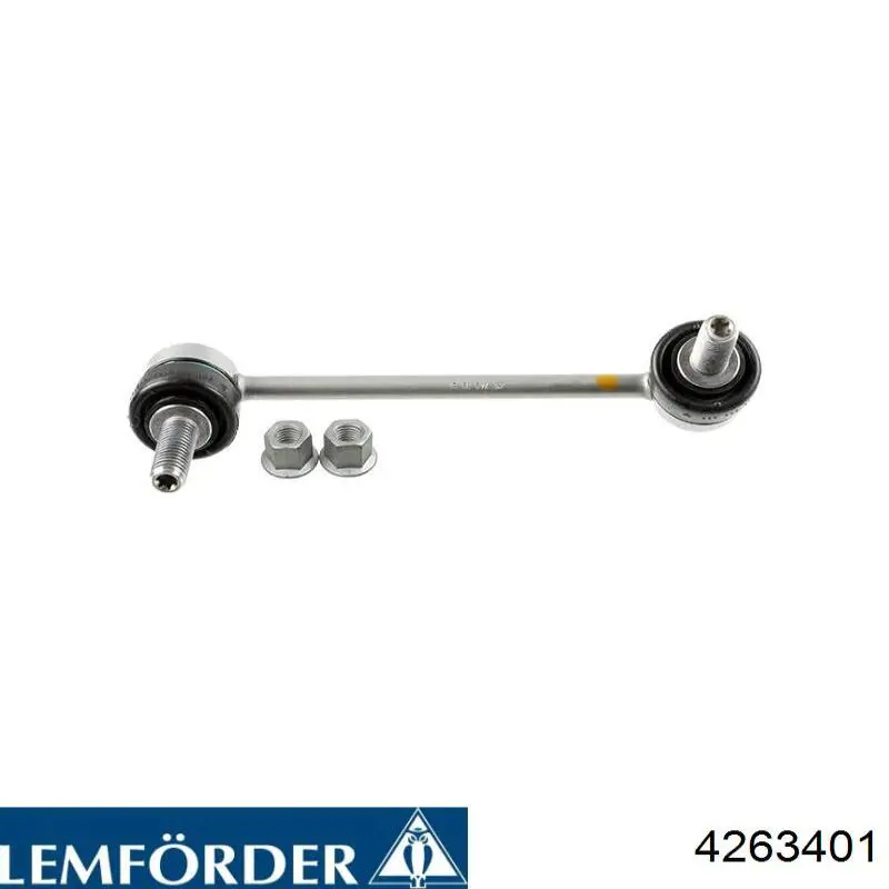 4263401 Lemforder Braço oscilante inferior direito de suspensão dianteira