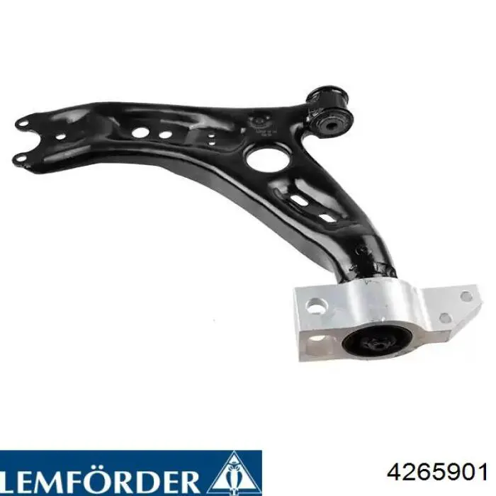 4265901 Lemforder Braço oscilante inferior esquerdo de suspensão dianteira