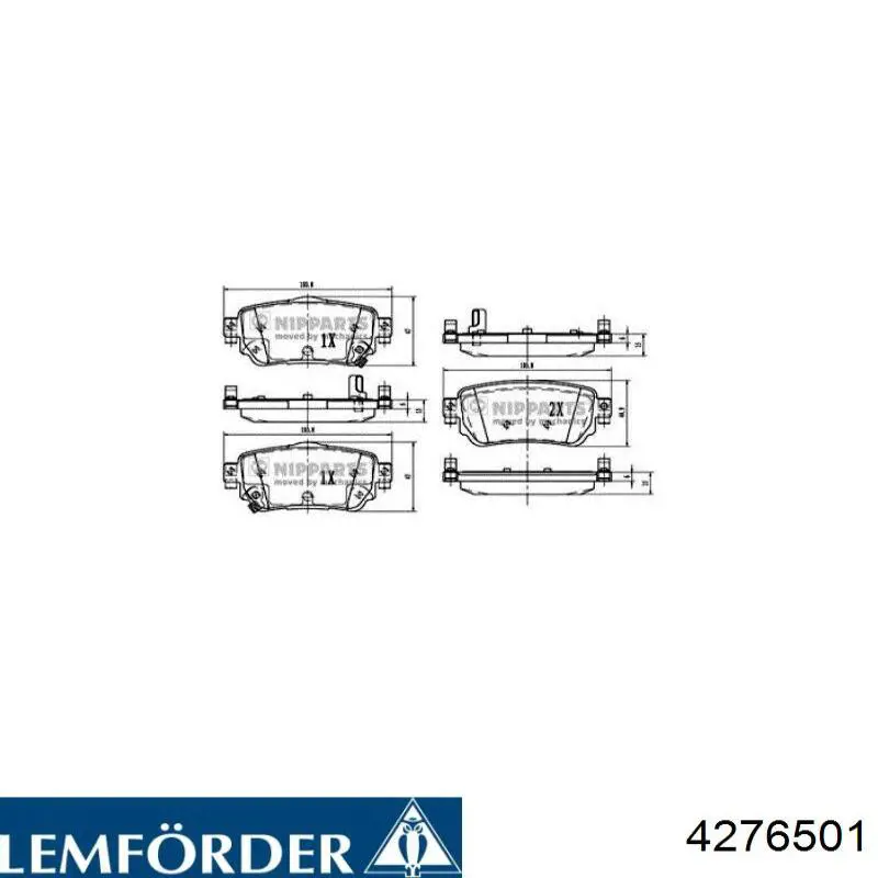 Braço oscilante inferior esquerdo de suspensão dianteira Lemforder 4276501 preço, a partir de 69,93 USD