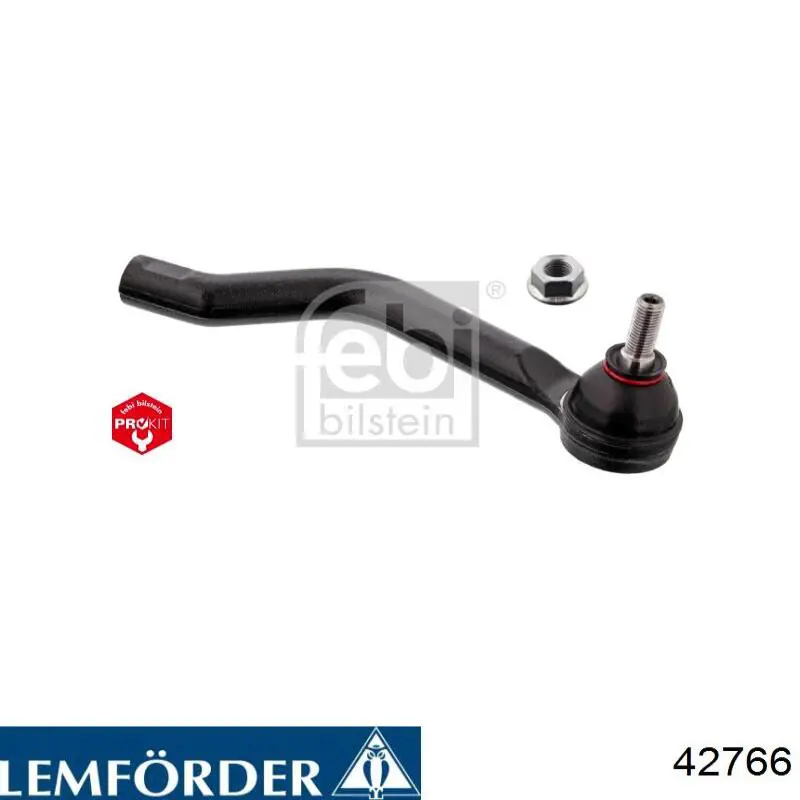 42766 Lemforder Braço oscilante inferior direito de suspensão dianteira