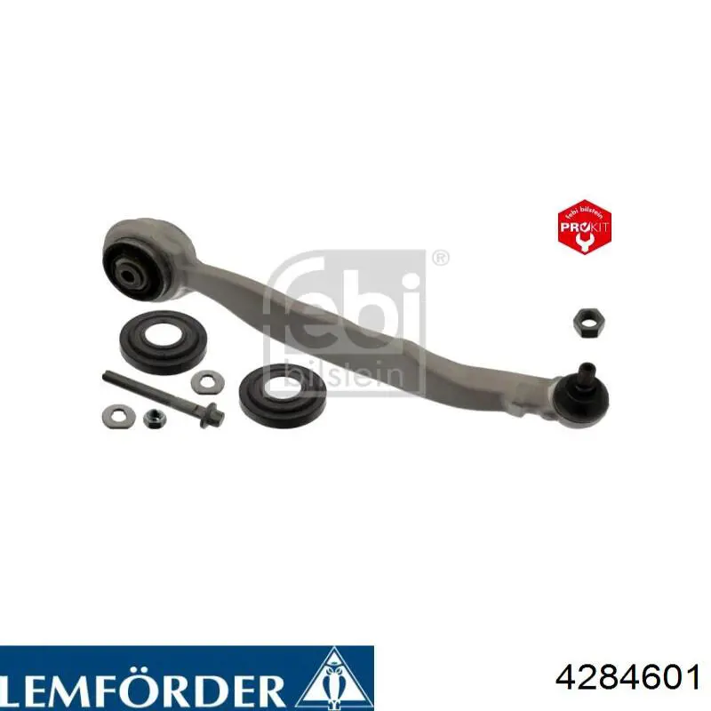 4284601 Lemforder Braço oscilante superior esquerdo de suspensão dianteira
