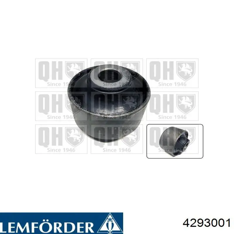 4293001 Lemforder Bloco silencioso dianteiro do braço oscilante inferior