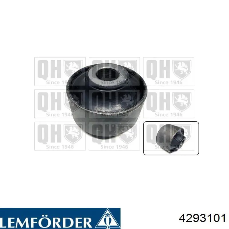 4293101 Lemforder Bloco silencioso dianteiro do braço oscilante inferior