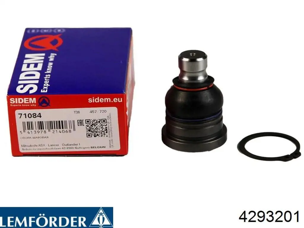 4293201 Lemforder Suporte de esfera inferior