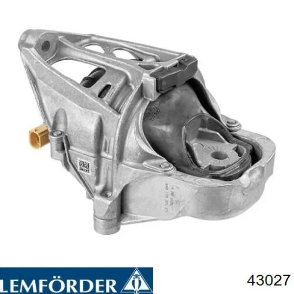 Coxim (suporte) direito de motor Lemforder 43027 preço, a partir de 109,27 USD