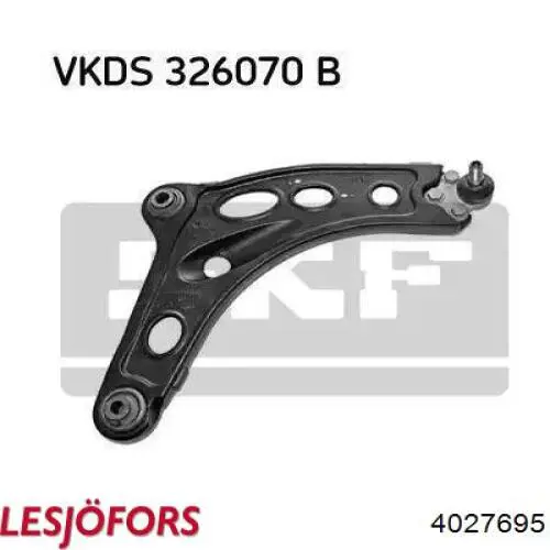 4027695 Lesjofors Mola dianteira