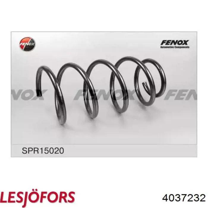 Compre 4037232 Lesjofors Mola dianteira