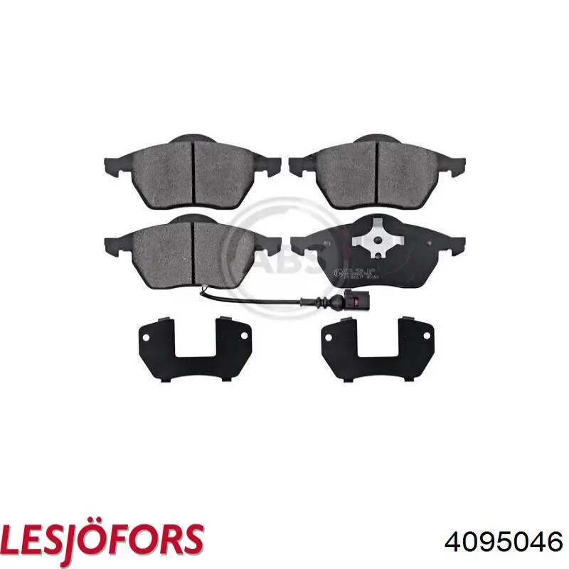 Compre 4095046 Lesjofors Mola dianteira