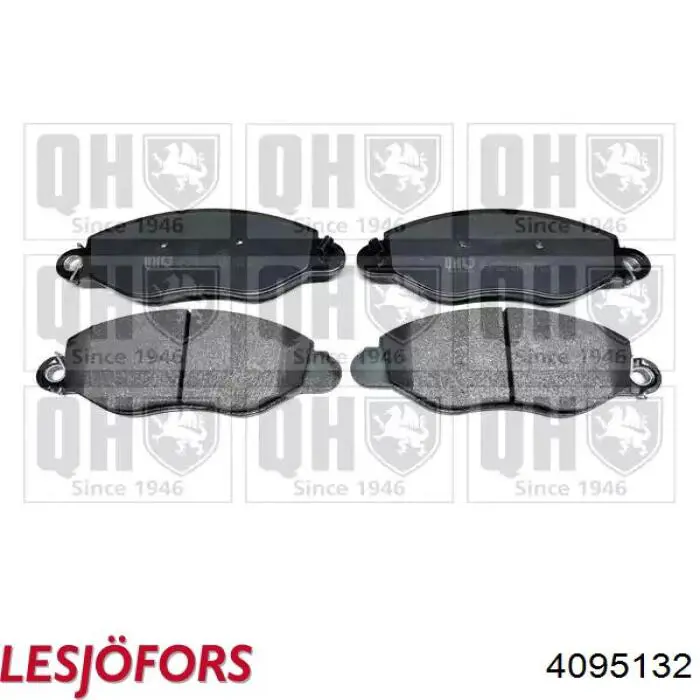 4095132 Lesjofors Mola dianteira