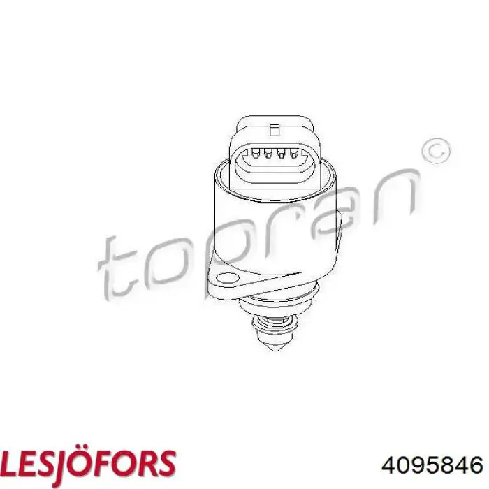 4095846 Lesjofors Mola dianteira